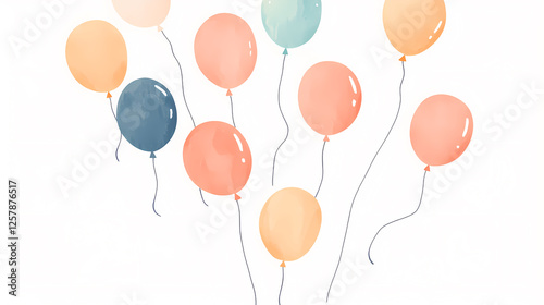 Cartoon balloon illustration