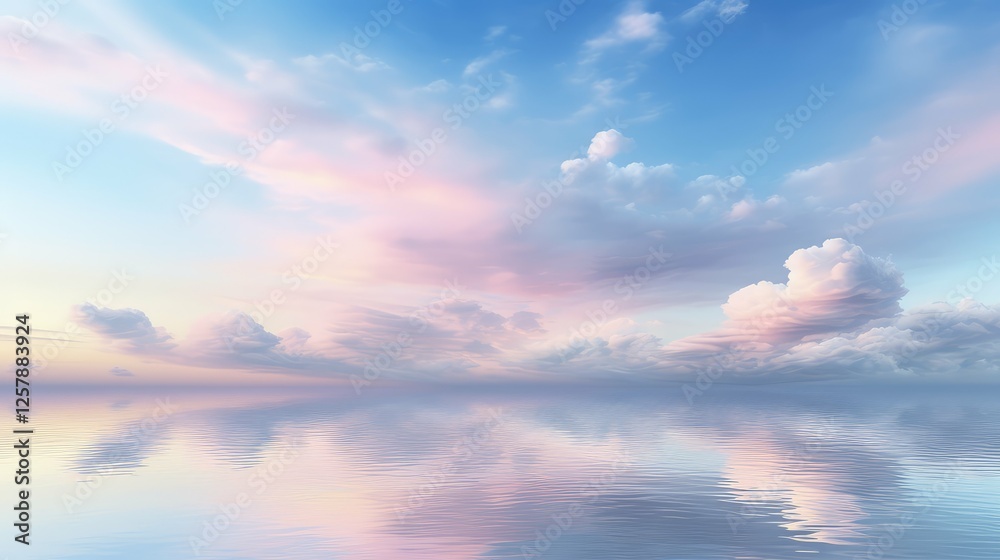 Fototapeta premium sky blue pastels