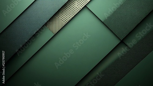 Abstract Geometric Green Design Background photo