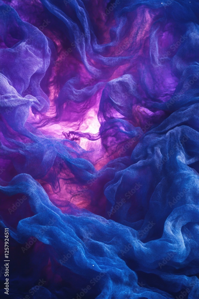 Fototapeta premium Purple Blue Background Light