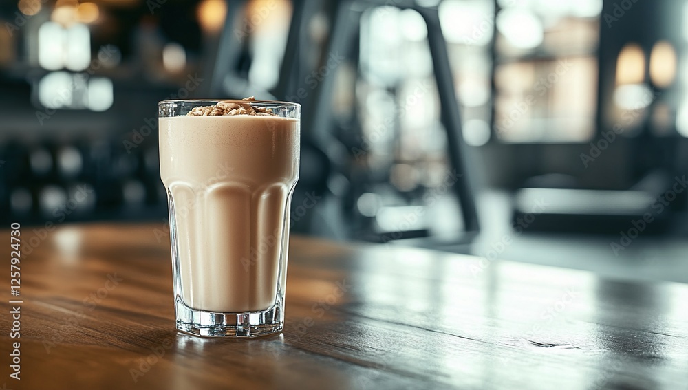Creamy Protein Shake Recipe: Blend, Enjoy, Refresh, Anytime, Delicious Post-Workout Treat.