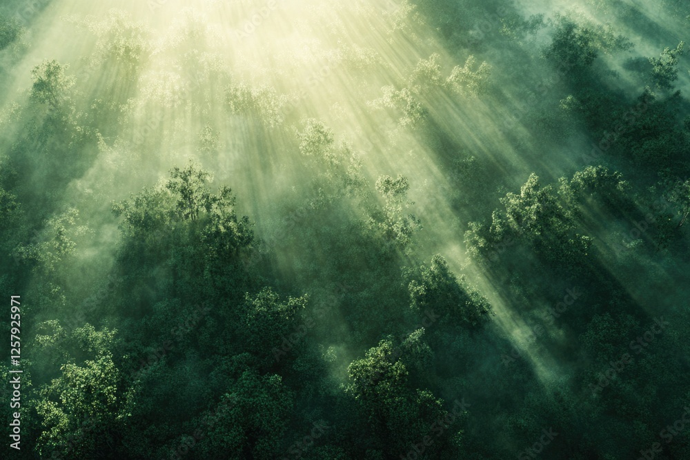 Sunlight in forest Sunlight in forest