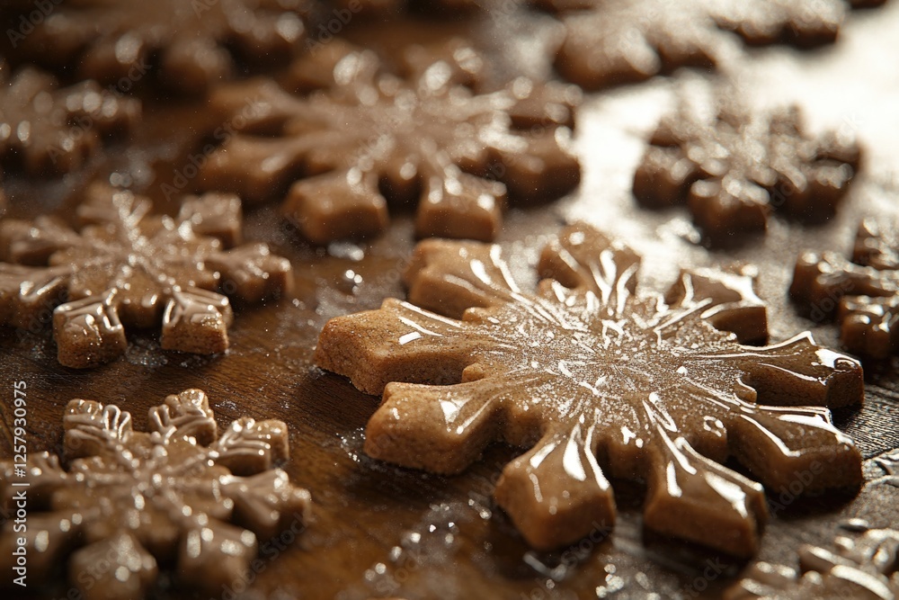 Close-up of cookies on table Close-up of cookies on table