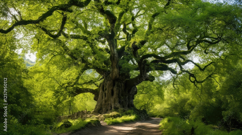 Fototapeta premium shelter big tree