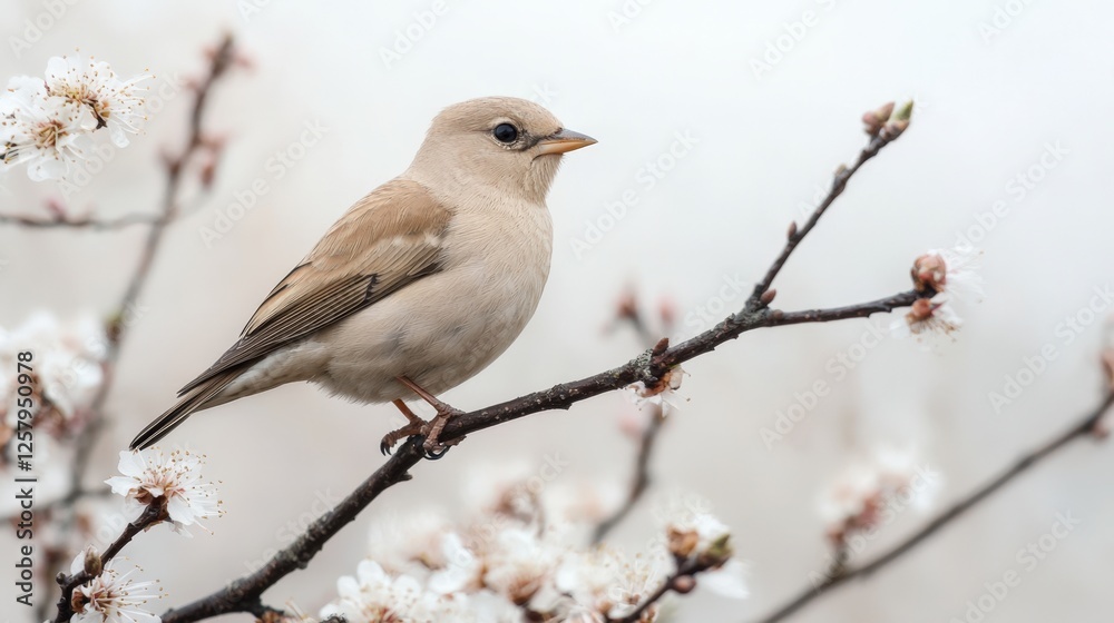 Mindfulness and meditation method Mindfulness and meditation method, A small, light-colored bird perched on a branch adorned with delicate blossoms, set against a soft, blurred background. Mindfulness and meditation method Mindfulness and meditation method, A small, light-colored bird perched on a branch adorned with delicate blossoms, set against a soft, blurred background.
