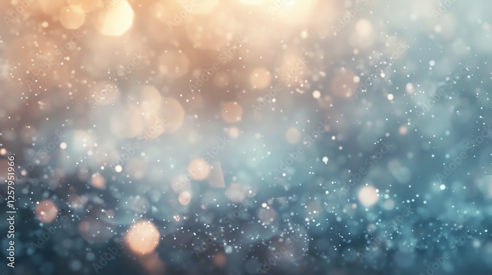 Abstract blue and gold bokeh background with sparkling lights. Abstract blue and gold bokeh background with sparkling lights.