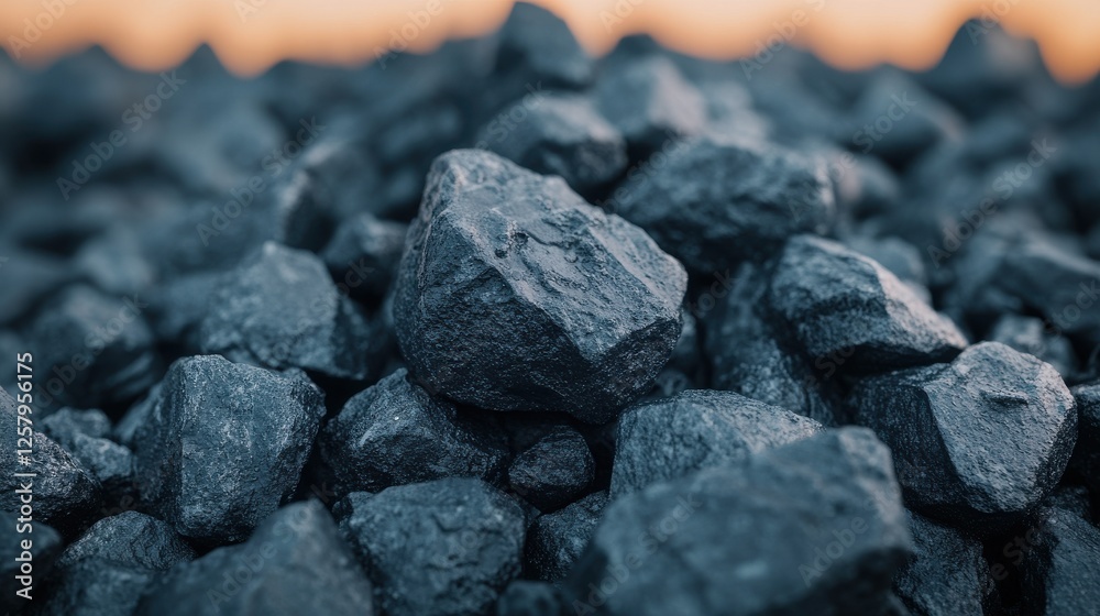 Close-Up Shot of Raw Silver Ore Featuring Metallic Shine Symbolizing Increasing Demand in the Silver Industry Close-Up Shot of Raw Silver Ore Featuring Metallic Shine Symbolizing Increasing Demand in the Silver Industry