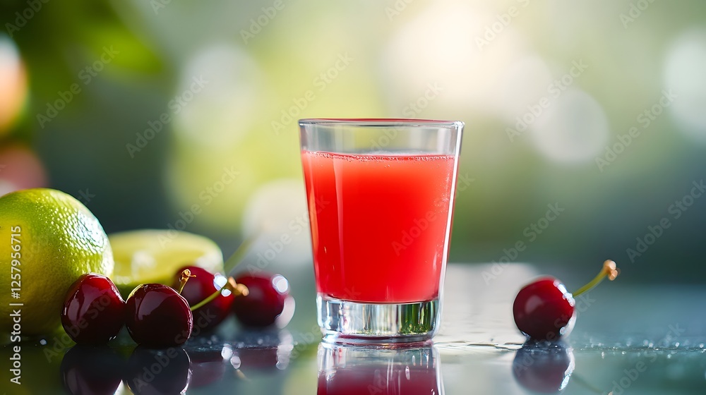 custom made wallpaper toronto digitalAcerola Cherry Smoothie