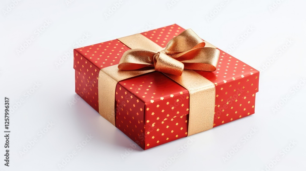 Obraz premium bow gift box background