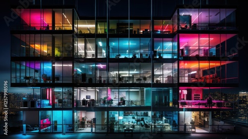 illumination office buidling