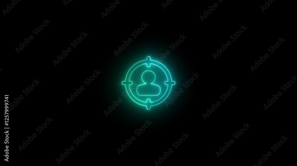 Shooting Target Icon With Glitch Effect 4k animation of a technology background with sniper man goal target symbol icon, with digital screen effect including twitch, noise and glitch effects . Shooting Target Icon With Glitch Effect 4k animation of a technology background with sniper man goal target symbol icon, with digital screen effect including twitch, noise and glitch effects .