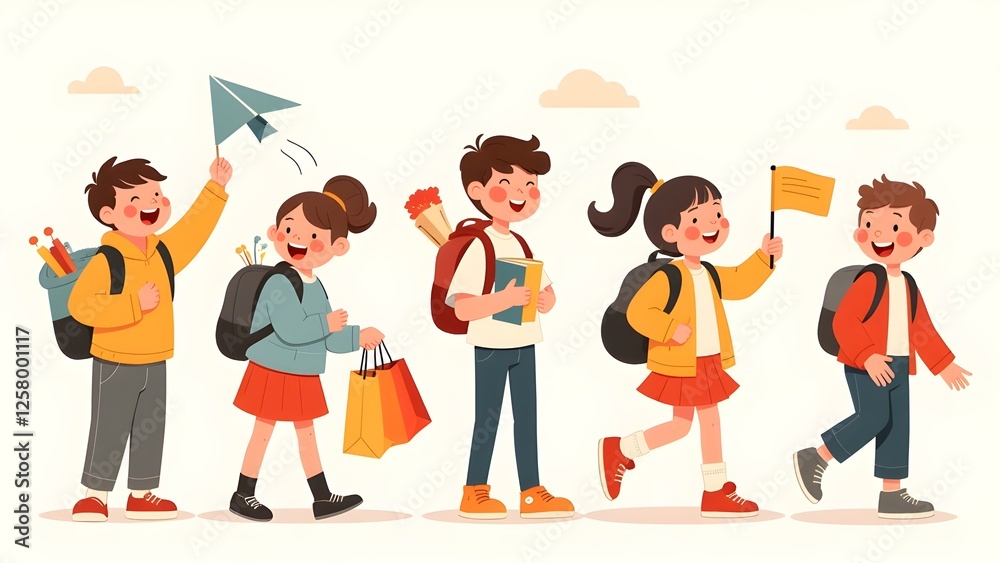 Childhood Paper Airplane Dreams Childhood Paper Airplane Dreams