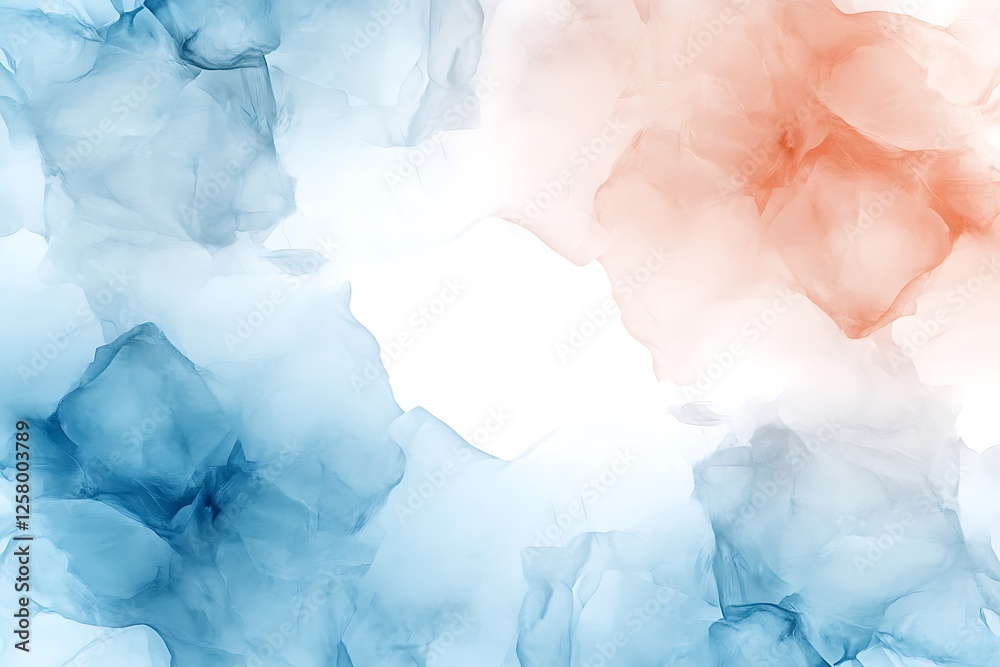 Fototapeta premium Creative space in digital art abstract backgrounds with soft color aesthetics