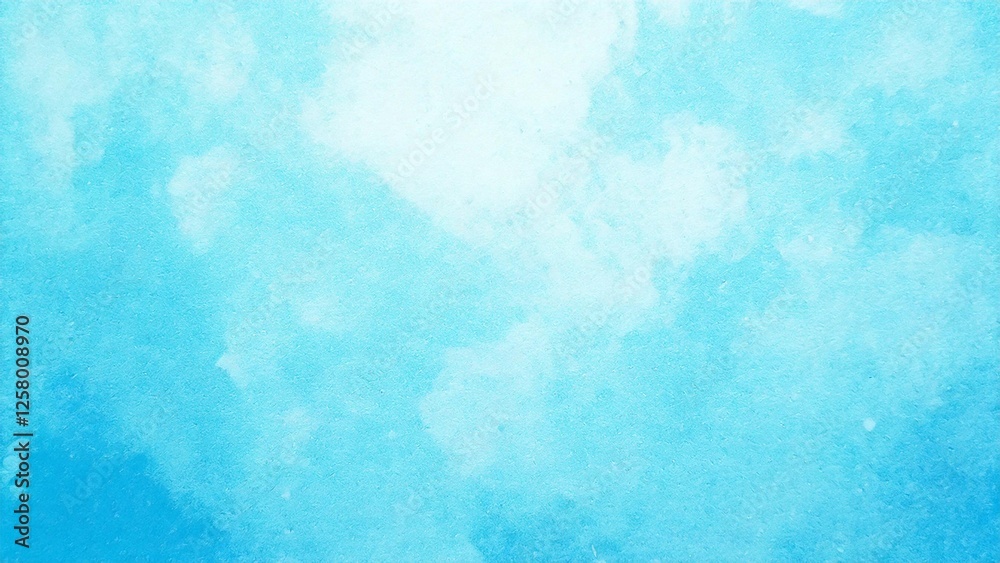 淡い手描きの水彩風の素材 背景素材 ブルー 水色 背景素材 16:9サイズ AI生成素材 淡い手描きの水彩風の素材 背景素材 ブルー 水色 背景素材 16:9サイズ AI生成素材