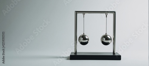 Cradle of Ideas Newtons Cradle as a Metaphor for Critical Thinking leading to Innovation photo