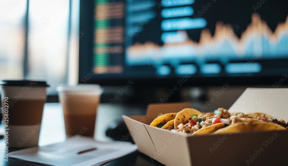 Tacos and Charts: A Busy Day at the Office Tacos and Charts: A Busy Day at the Office