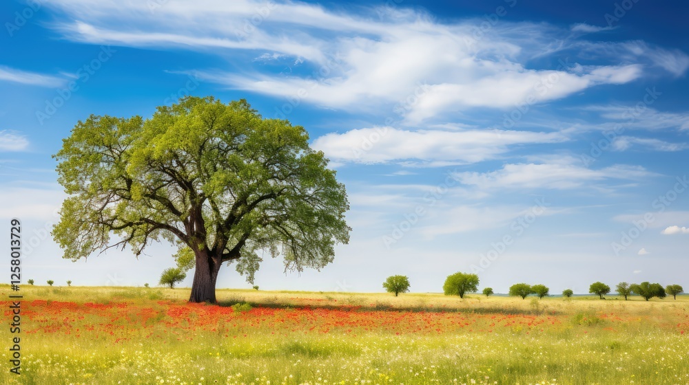 Fototapeta premium sunlight tree growth