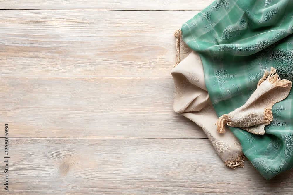 Elegant abstract background texture of draped fabric on wooden surface minimalist home decor Elegant abstract background texture of draped fabric on wooden surface minimalist home decor