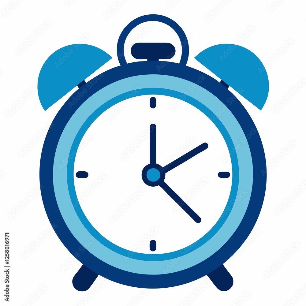 alarm clock icon vector design template elegant style alarm clock icon vector design template elegant style
