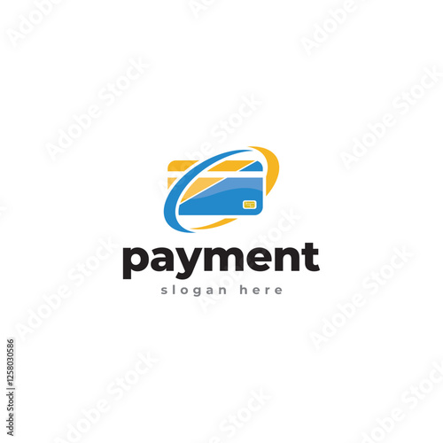 Wallet logo design template, Payment icon