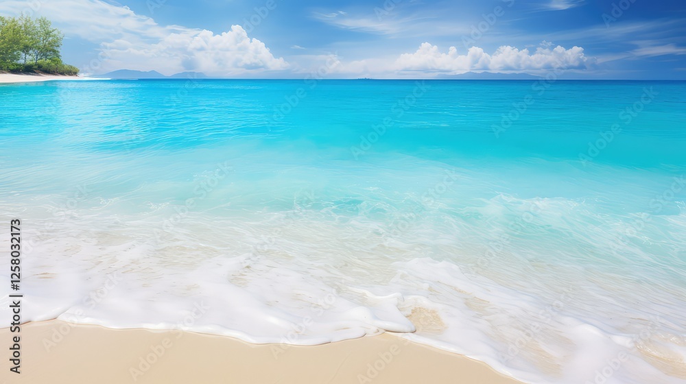 Obraz premium pristine clear water