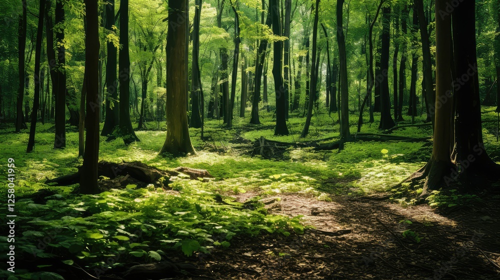 Obraz premium trees plants landscape