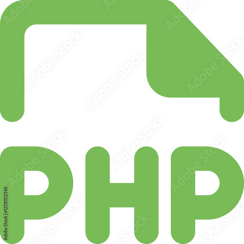 File Php icon logo design