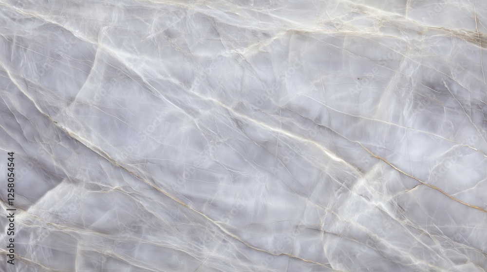 Obraz premium Elegant white marble texture with subtle veining and natural patterns