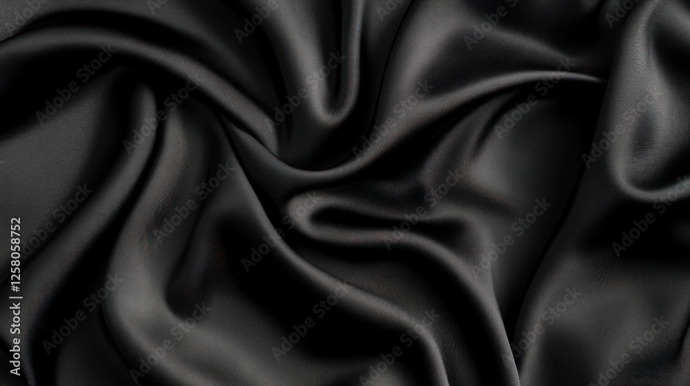Black background with soft fabric texture, velvety and elegant Black background with soft fabric texture, velvety and elegant