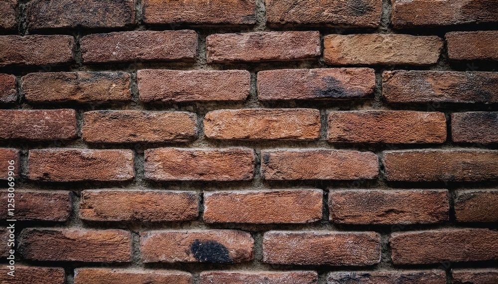 Obraz premium rustic rough brick wall texture 