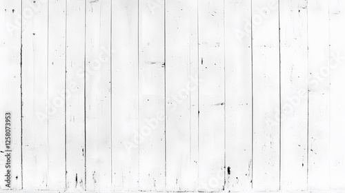 Whitewashed Wooden Planks Background Texture