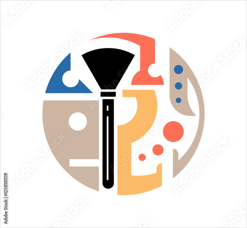 Makeup Brush Icon M_2311003