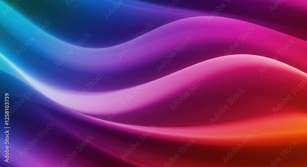 Abstract Colorful Wavy Background Illustration with Vibrant Gradient Curves for Digital Art and Design Projects Abstract Colorful Wavy Background Illustration with Vibrant Gradient Curves for Digital Art and Design Projects