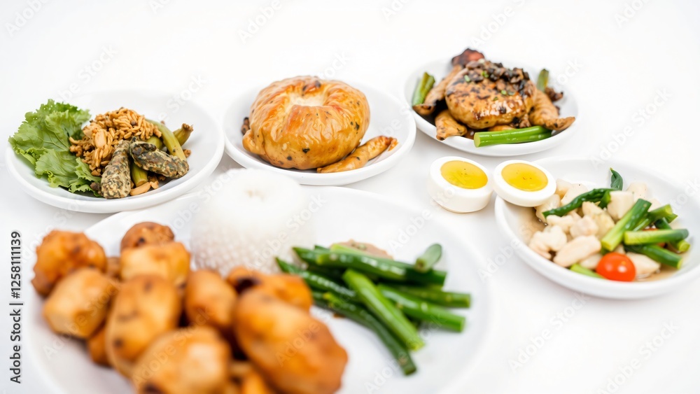 Diverse Asian Cuisine Platter A Culinary Journey Through Flavors Diverse Asian Cuisine Platter A Culinary Journey Through Flavors