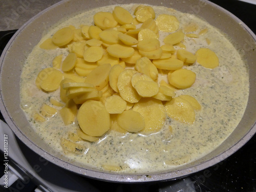 Kartoffelauflauf zubereiten