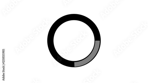 Circular motion animated. Suitable for stock video. Video editing assets. Motion graphic elements.