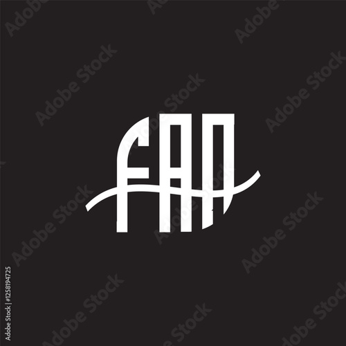 FRA   letter logo design with white background in illustrator, vector logo modern alphabet font