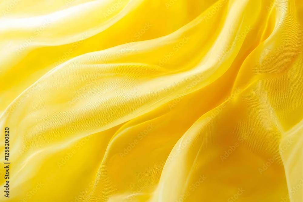 Obraz premium Bright yellow background with smooth texture, perfect for bold text.