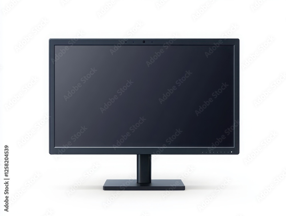 LED Monitor isolated on white background LED Monitor isolated on white background