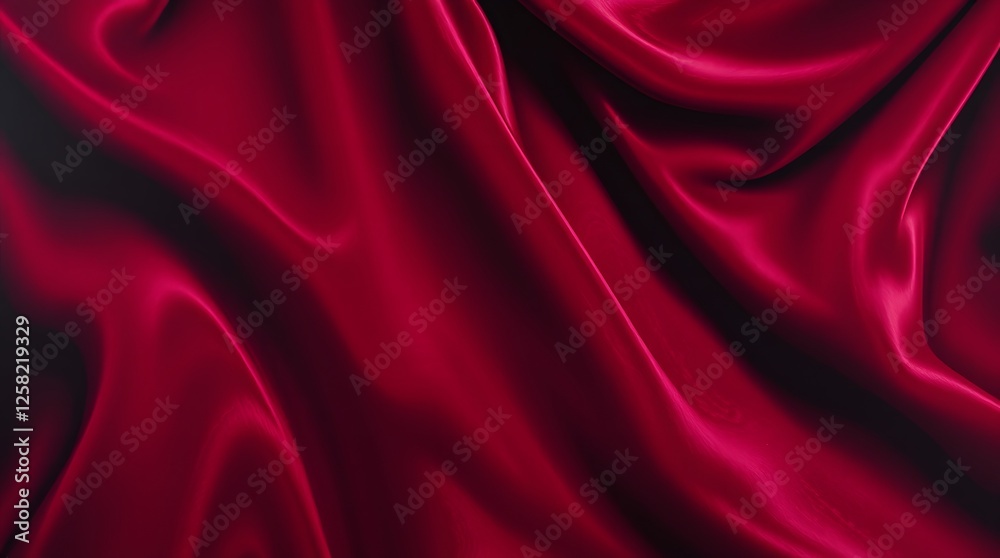 Obraz premium Chic Luxury Background, velvet texture in shades of burgundy and black. Good for banner, poster, and invitation Card.