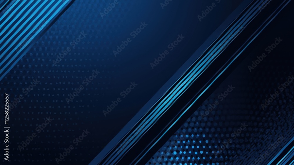 custom made wallpaper toronto digitalMinimalist abstract wallpaper featuring intersecting lines on a Blue background. Banner template with white space for text, perfect for modern and professional design uses.