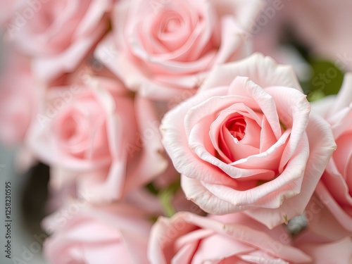 pink roses background
