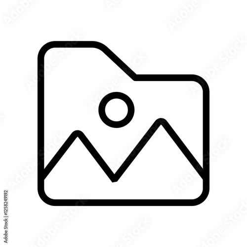 folder mage vector icon