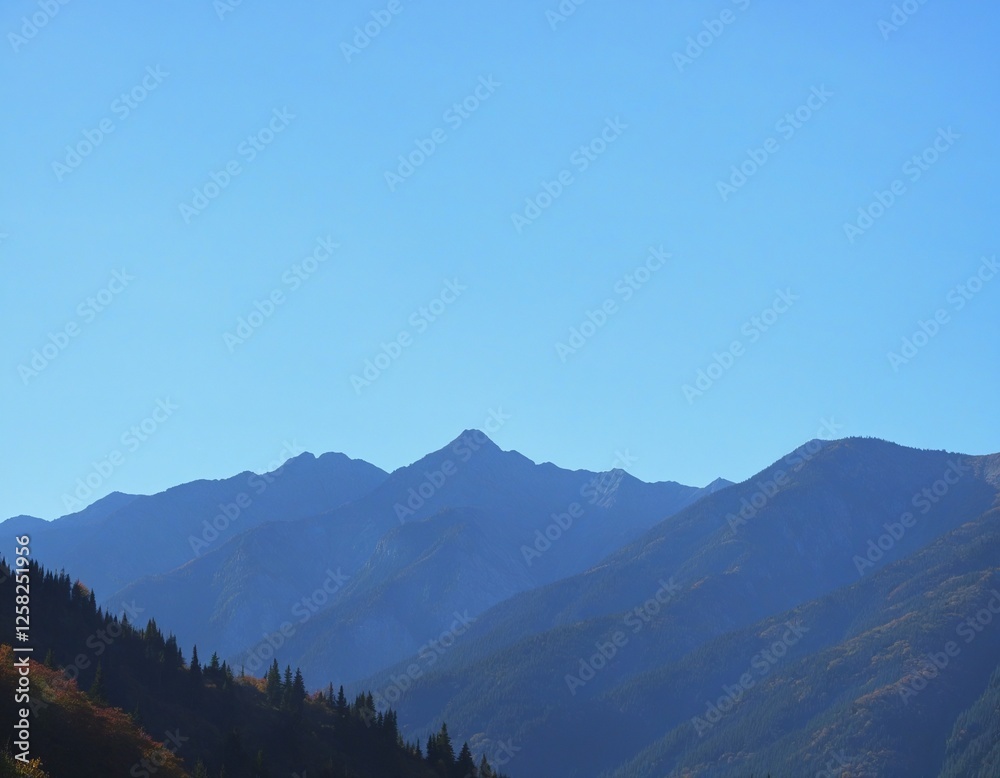 Obraz premium Mountain Horizons