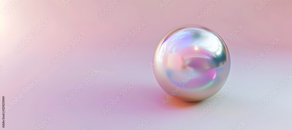 A single iridescent pearl resting on a soft pastel background. Represents elegance, purity, luxury, and natural beauty, ideal for jewelry, fashion, and minimalistic design concepts A single iridescent pearl resting on a soft pastel background. Represents elegance, purity, luxury, and natural beauty, ideal for jewelry, fashion, and minimalistic design concepts