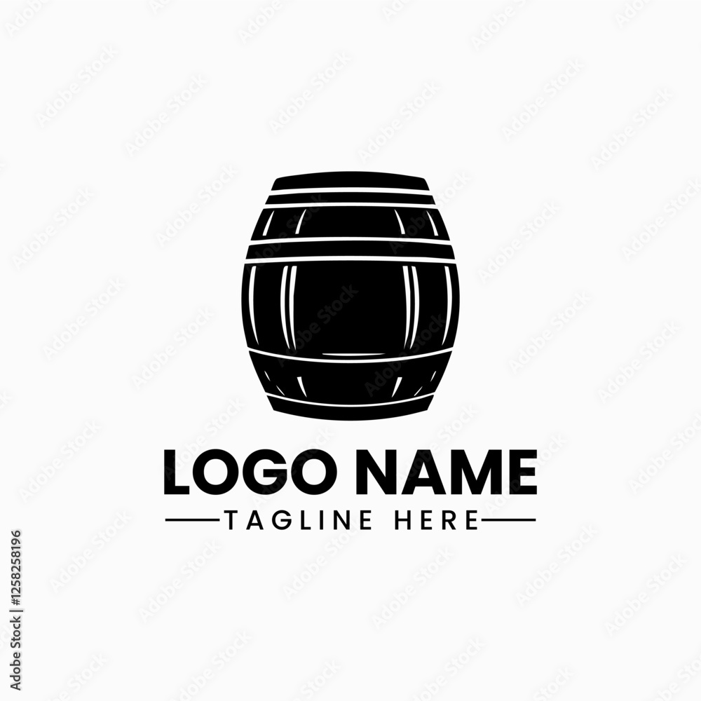 Barrel logo vector barrel hand drawn vector illustrations. Wooden sketch drawing label Barrel logo vector barrel hand drawn vector illustrations. Wooden sketch drawing label