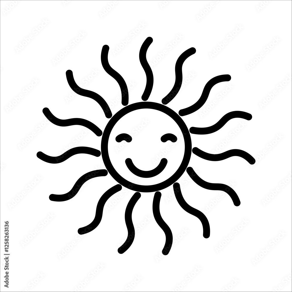 Summer sunshine icon. sun for web icon. solar isolated icon. sun rays sun icon vector illustration icon Summer sunshine icon. sun for web icon. solar isolated icon. sun rays sun icon vector illustration icon