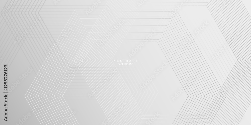 modern vector illustration of white and grey abstract background with hexagon design modern vector illustration of white and grey abstract background with hexagon design
