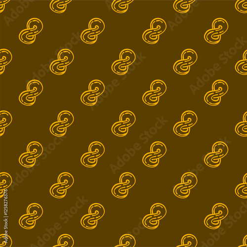 Bread pattern background. bakery theme pattern background. seamless pattern of bread. bread pattern illustration.