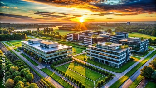 Wallpaper Mural Modern Architecture Portfolio Landscape Drone Photography Template Torontodigital.ca